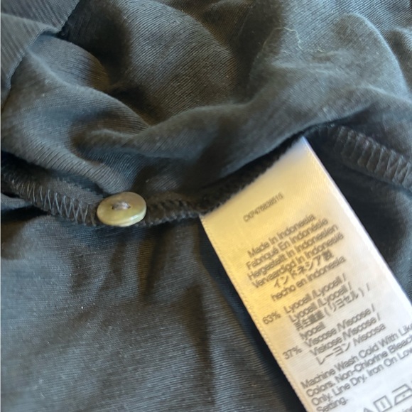 Madewell Button-Front Resort Shirt in Lusterweave sz S NM407 - Picture 8 of 8